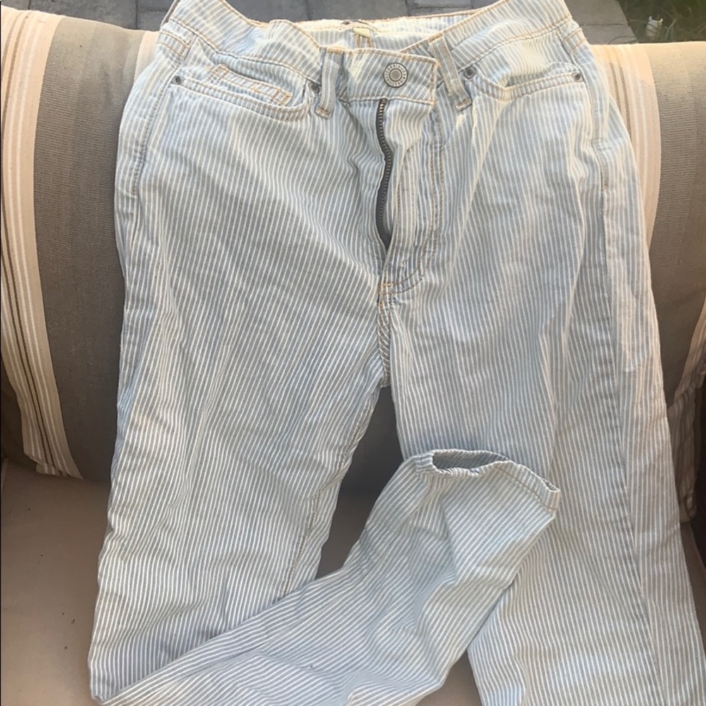 Brandy striped jeans